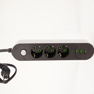 <strong>3</strong> USB <strong>Multi</strong>-port Charging <strong>Socket</strong> <strong>3</strong> Plug Power Strip Switch 5M/2M /1.4M Cable EU Outlets Suitable for EU Plug Electrical <strong>Socket</strong> - Product Image 1