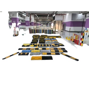 Nhà sản xuất bán buôn cao su di động đường cao tốc tốc độ vết sưng thiết bị đường có thể thu vào tốc độ vết sưng - Product Image 1