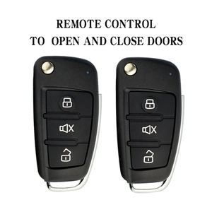 Sistema de seguridad de alarma automática de entrada sin llave unidireccional Sirena Control remoto Alarma antirrobo con sistema de bloqueo de puerta central Modelo Camry - Product Image 2