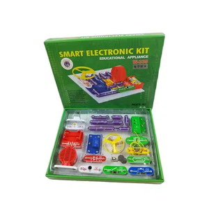 Kit di blocchi elettronici a circuito Kit scientifici per esperimenti di fisica per bambini circuito studenti regalo Creatie - Product Image 4