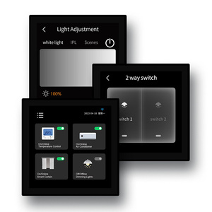 2022 Fabricante al por mayor Smart Home Gateway Zigbee Función de pantalla táctil Kit de sistemas de automatización del hogar inteligente - Product Image 1
