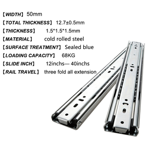 51mm Nặng dutydrawer <span class=keywords><strong>SLIDES</strong></span> 68kg tải bóng mang Side mount <span class=keywords><strong>SLIDES</strong></span> - Product Image 6