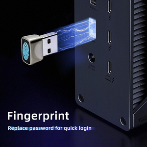 Lector biométrico de metal con interfaz USB, escáner seguro de huellas dactilares para Windows 10/11, Hello Biometrics Secure Login - Product Image 5