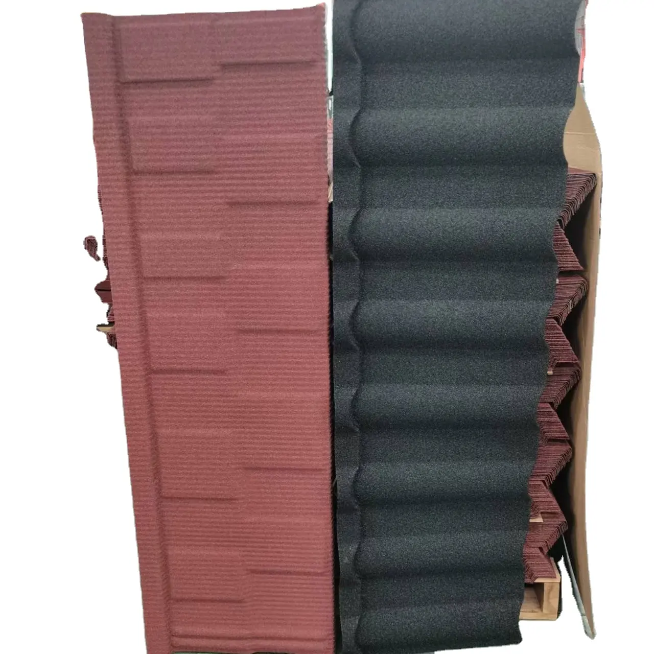 Long Span Steel Clip Lock Profil Hitze beständiges Gummi dach blech/Steins päne Beschichteter Dachziegel/Dach material Preis