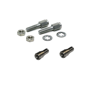 Customized D-Shaped Connector <strong>Computer</strong> Screws #6-32 Brass Nickel Plating with Oval Head Screw Thread in Metric <strong>System</strong> - Product Image 4