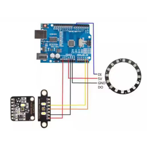 TCS34725 <strong>Color</strong> <strong>Sensor</strong> Recognition Module RGB Development Board IIC