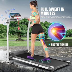 Спортивная складная электрическая беговая дорожка - Product Image 5
