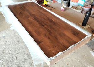 Walnut màu bạch dương buthcer khối hàng đầu bằng gỗ <span class=keywords><strong>butcher</strong></span> khối bàn handwood Nhà Bếp bàn - Product Image 2