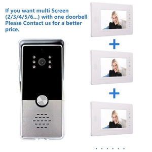 Factory Wholesale Smart <strong>Home</strong> Doorphone <strong>System</strong> Visual Doorbell Two Way Audio <strong>Intercom</strong> 7 Inch Screen Multi Waterproof Outdoor Cam - Product Image 6