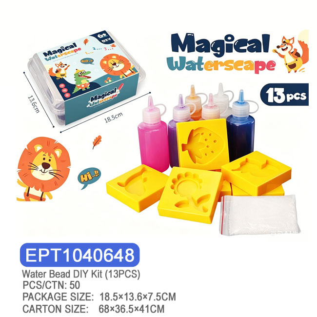 EPT1040648 Kit de manualidades con cuentas de agua (13 piezas)