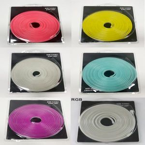 Customizable <strong>8</strong>*16 <strong>MM</strong> 6*12MM <strong>LED</strong> Silicon Flex Strip DC12V Waterproof Outdoor <strong>LED</strong> Neon Light Monochrome Magic RGB Neon Strip - Product Image 3