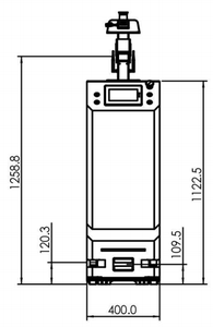 Sistema de robot ZENS Laser AGV Manejo de materiales eficiente Carretilla elevadora de mano automatizada Motor de acero AGV Planta de fabricación minorista - Product Image 4