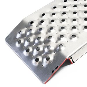 2Pcs/set Skid-resistant <strong>Design</strong> Aluminium Loading <strong>Ramp</strong> Portable for Atv Bikes Motorbikes Scooter Quad Loading <strong>Ramp</strong> Aluminum - Product Image 5