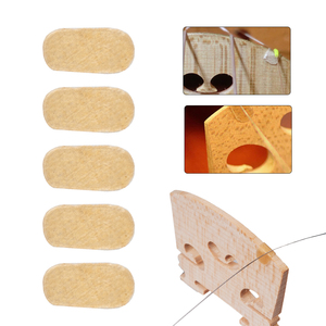 NAOMI <strong>String</strong> Protectors Bridge Parchment for E <strong>String</strong> Violin Viola Parts Gluing Under Musical Instruments Accessories - Product Image 2