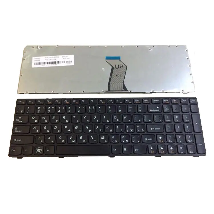 HK-HHT ru רוסית מקלדת מחשב נייד עבור Lenovo ideapad g580 g585a g585a