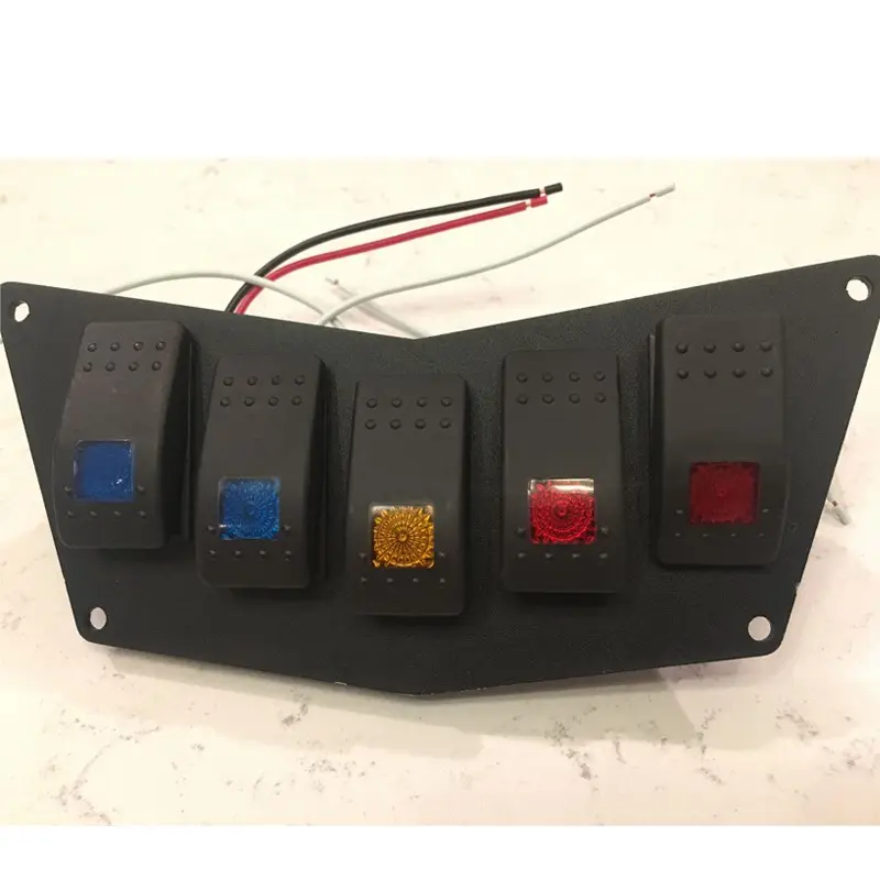 Interruptor basculante de encendido y apagado de 4 paneles de tablero para Polaris Ranger RZR 800S 900XP XP900 570