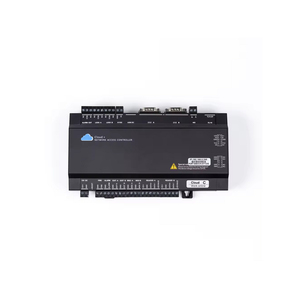 Integración de puerta de barrera de placa de sistema de control de acceso a la nube con software