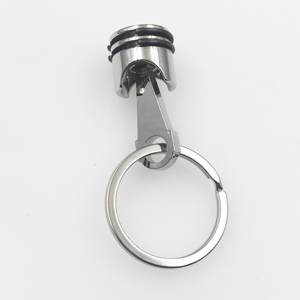 High-Grade Metal Keychain Automobile Piston <strong>Key</strong> Ring Creative Gifts Personality Engine Modified Piston Car Accessories Goods - Product Image 4