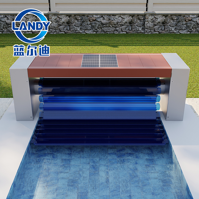 Teak D59 Pool Cover Roller