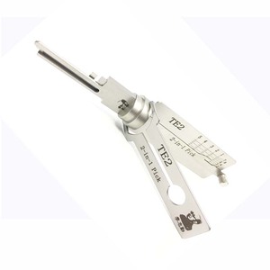 T-esaハウスキーオープナーロックピックセットオープニングツールキット鍵屋ツール用SES用の新着LISHI TE2 TE 2 - Product Image 2