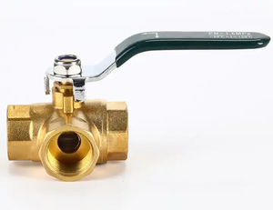 High Pressure L Type Three <strong>3</strong>-<strong>way</strong> <strong>1</strong>/<strong>4</strong>&quot; <strong>1</strong>/2 Inch Small Brass Ball <strong>Valve</strong> Manufacturer - Product Image 4