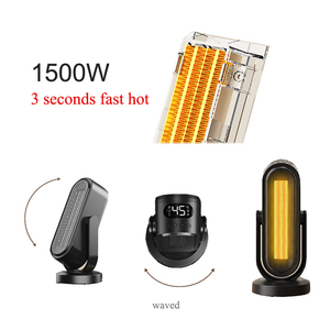 Electric <strong>Heater</strong> 1500W Electric Room <strong>Heater</strong> Remote Control Suitable for 10-15 Square Meter Convection Electric <strong>Heater</strong> - Product Image 4