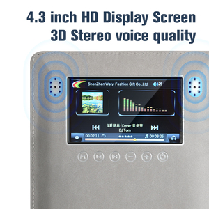 Customization Diary <strong>Notebook</strong> Glowing LED Light logo Power Bank Charging Agenda <strong>Note</strong> Book <strong>with</strong> Advertising Video Screen Monitor - Product Image 3