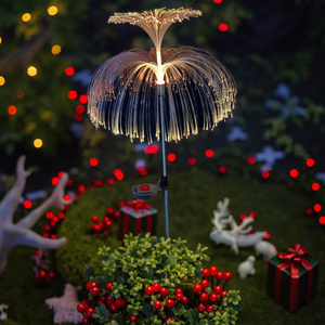 IP65 solaire LED méduse pelouse lumière feu d'artifice décor de jardin pour les vacances et l'éclairage de pelouse extérieur de Noël - Product Image 4