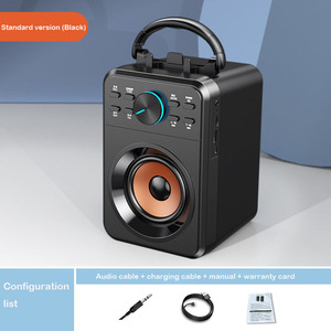 Yüksek kaliteli kablosuz hoparlör kapalı açık mikrofon TF kart U disk uzaktan kumanda çok fonksiyonlu hoparlör - Product Image 5