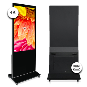 Affichage numérique publicitaire 4K Android 55 Kiosque vertical à écran tactile de 65 pouces sur pied - Product Image 1