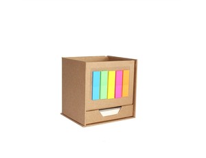 青少年礼品半透明便签记事本五色宠物记号笔贴纸宠物纪念品旋转便条盒礼品创意 - Product Image 5