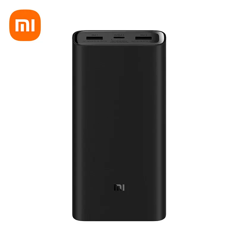 Xiaomi mi power bank 20000mah 50w, bateria externa, carregamento rápido USB-C mi, para xiaomi, notebook, macbook
