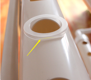 Hydroponics PP Filed Planting Baskets <strong>Net</strong> <strong>Pot</strong> Basket <strong>Net</strong> Cup 2&quot; 3&quot; 4&quot; <strong>5</strong>&quot; for Hydroponic PVC System - Product Image 5