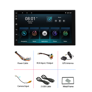 Leshida universale bluetooth/Usb/FM/Specchio di collegamento audio auto <span class=keywords><strong>mp5</strong></span> gioco TN schermo android car radio 2 din