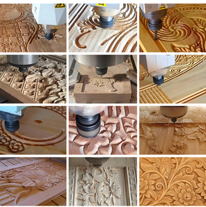 Venta directa de fábrica 1325 Cnc máquina de tallado de madera enrutador Cnc DE TRABAJO máquina de enrutador Cnc de anidación de carpintería - Product Image 6