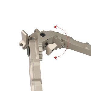 Aluminum Alloy Outdoor Hunting Stabilizer Suitable for Shooting Aiming V9 Telescoping Bracket QD 20-21mm <strong>Mount</strong> Hunting <strong>Bipod</strong> - Product Image 6