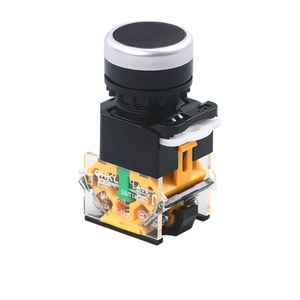 LA38 Led açık kapalı 12v 24v 220v 22mm güç Push Button elektrik anlık anahtarı Timedelay çift hızlı dokunsal düğme anahtarı - Product Image 2