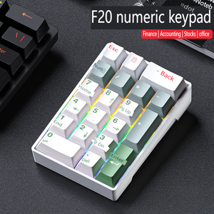 Wholesale Wired <strong>Usb</strong> Mechanical <strong>Numeric</strong> Keypad With 20 <strong>Keys</strong> Separated From Laptop External Mini Financial Office. - Product Image 6