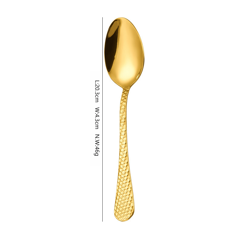 Gold Dinner Spoon