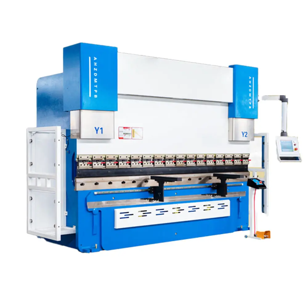 High efficient WC67Y/K 110T 4100mm steel Cnc hydraulic plate bending machine small hydraulic press brake hydraulic press brake c