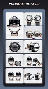 Super Bright 12v 24v <strong>3</strong> Inches <strong>Led</strong> Projector Headlights for Cars Double Light Projector Lens Headlights Retrofit Upgrade - Product Image 5