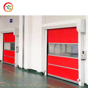 Modern Design Industrial Security <strong>Automatic</strong> PVC Plastic Roller Shutter Fast Door High-Speed Roll-Up for Outdoor <strong>Use</strong> - Product Image 1