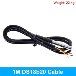 DS18B20 Temperatur sensoren Modul Kit Wasserdicht 1 2 3 5 Meter Digital sensoren Kabel Edelstahl Sonden adapter