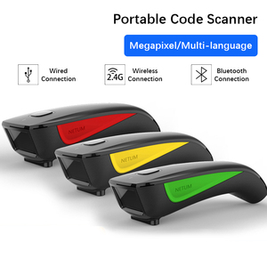 Portable Wireless 2D <strong>QR</strong> Barcode Scanner Handheld for Express Warehouse Label &amp; Payment <strong>Code</strong> - Product Image 2