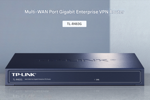 Enrutador con cable VPN de grado empresarial con puerto WAN múltiple Gigabit completo de De La TL-R483G con función de gestión de CA, componentes industriales