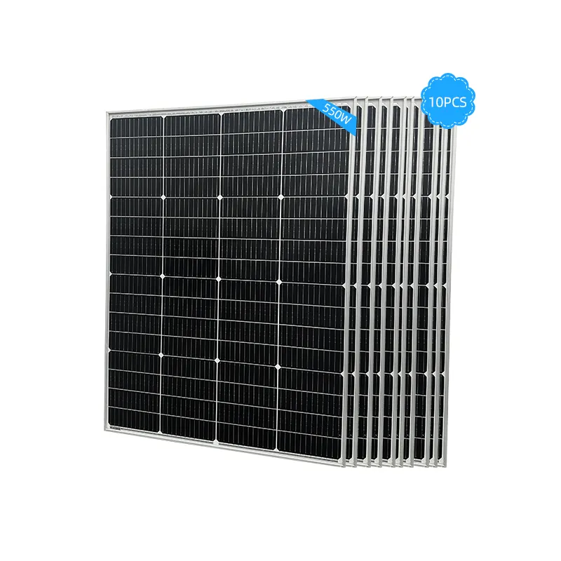 Venda quente de painel solar fotovoltaico para varanda, módulo de 480w 485w 490w 495w 500w, painel solar em matriz para uso doméstico