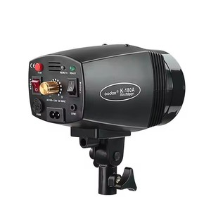 Küçük fotoğraf K-180A V/LED el feneri V kutu paketi için Godox 110 Mini Master Studio 220 180WS 45GN ön flaş fonksiyonu - Product Image 6
