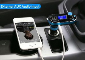 NEW <strong>FM</strong> Transmitter Radio Car <strong>Kit</strong> MP3 Music Player with Dual USB - Product Image 5