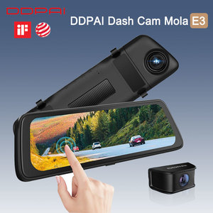 DDPai MOLA E3 Dash kamera 1440P DVR araba kamera kayıt cihazı Android Wifi akıllı bağlan HD GPS gizli araç sürücü Dashcam - Product Image 5