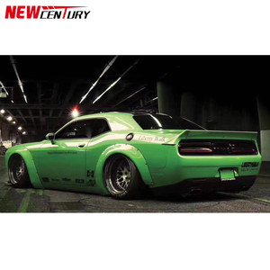 Suitable for the Dodge <strong>Challenger</strong> to Modify the Wide Body Kit with Resin Fiber Wide Body Wheel Eyebrows and Tail wings - Product Image 4